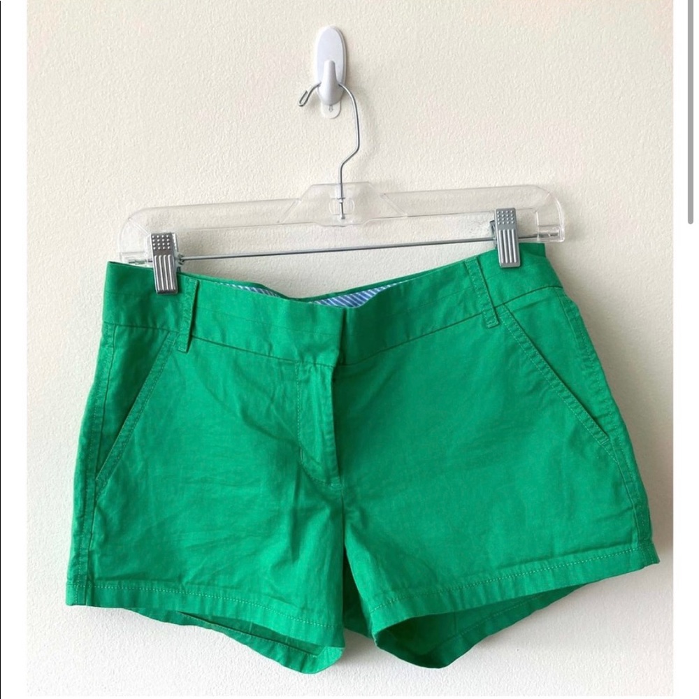 J Crew green short